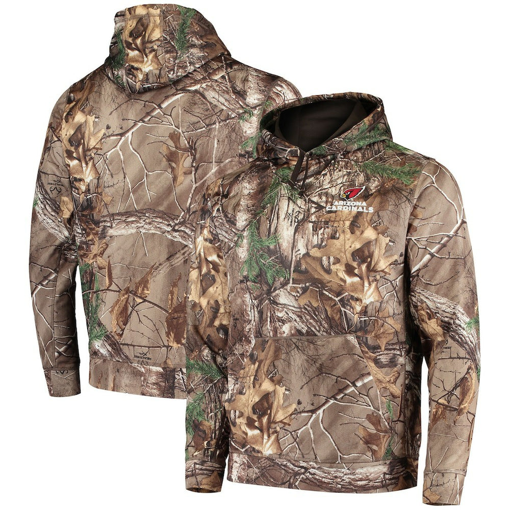 Arizona Cardinals Dunbrooke Circle Champion Tech Fleece Pullover Hoodie - Realtree Camo sale