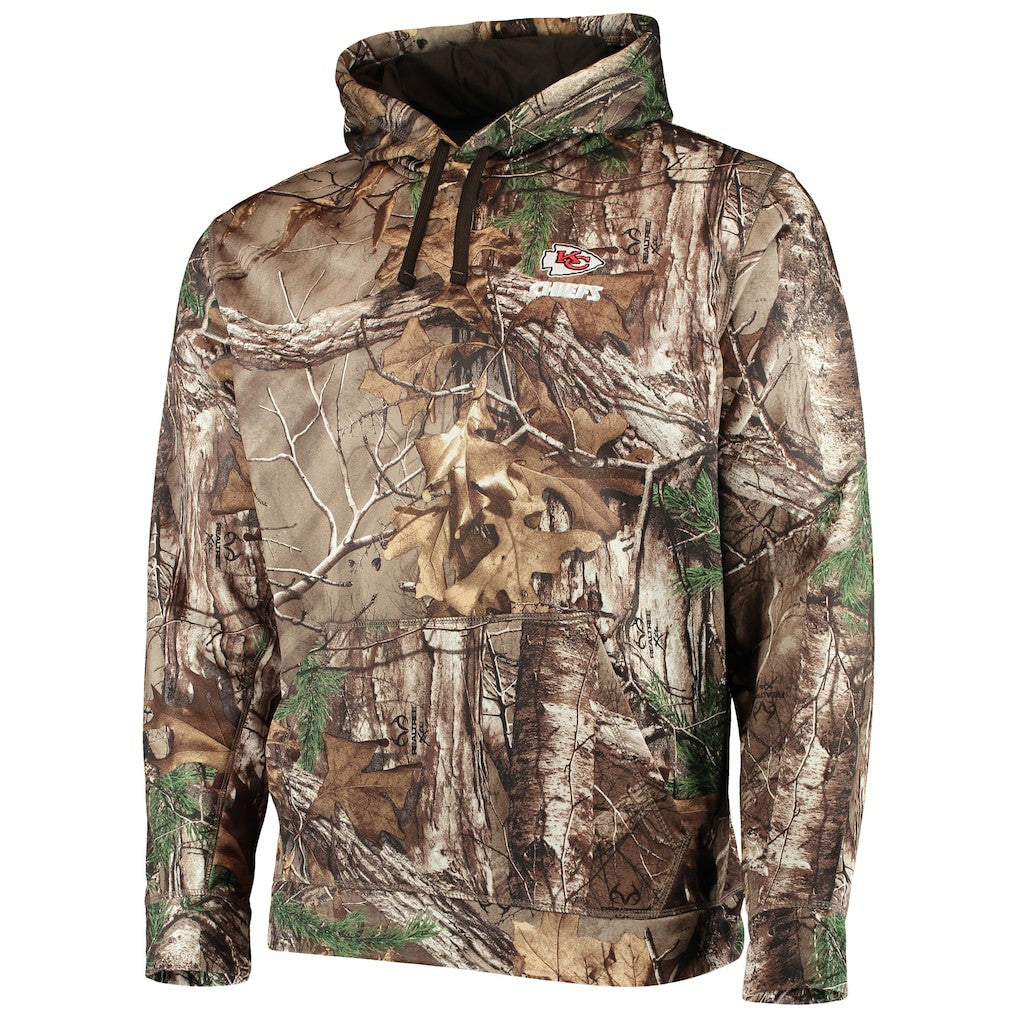 Kansas City Chiefs Dunbrooke Circle Champion Tech Fleece Pullover Hoodie - Realtree Camo discount