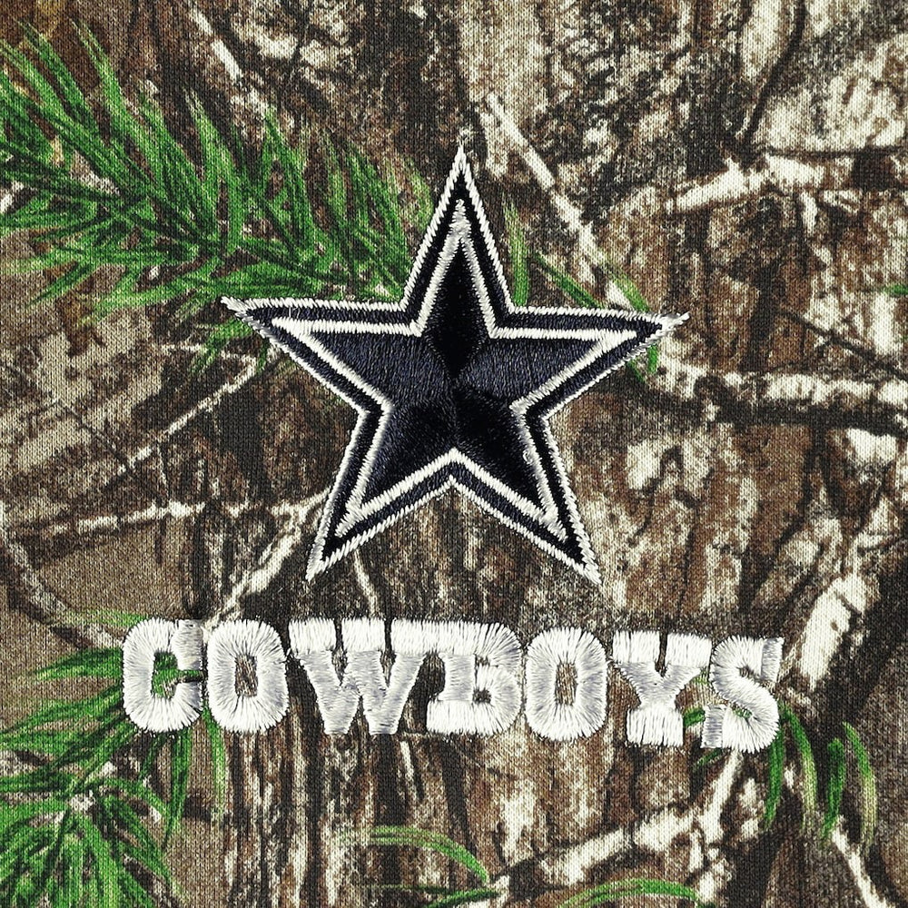 Dallas Cowboys Champion Tech Fleece Pullover Hoodie - Realtree Camo on sale