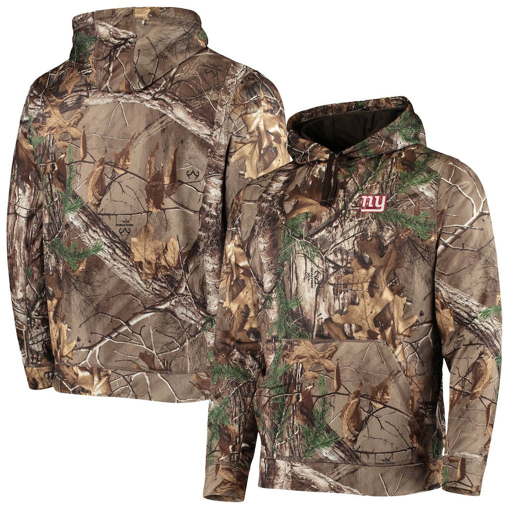 New York Giants Dunbrooke Circle Champion Tech Fleece Pullover Hoodie - Realtree Camo sale