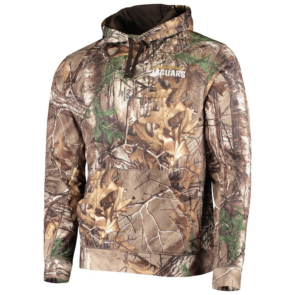 Jacksonville Jaguars Dunbrooke Circle Champion Tech Fleece Pullover Hoodie - Realtree Camo on sale