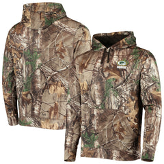 Green Bay Packers Dunbrooke Circle Champion Tech Fleece Pullover Hoodie - Realtree Camo sale