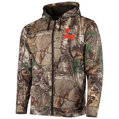 Cleveland Browns Dunbrooke Trophy Tech Fleece Full-Zip Hoodie - Realtree Camo for sale