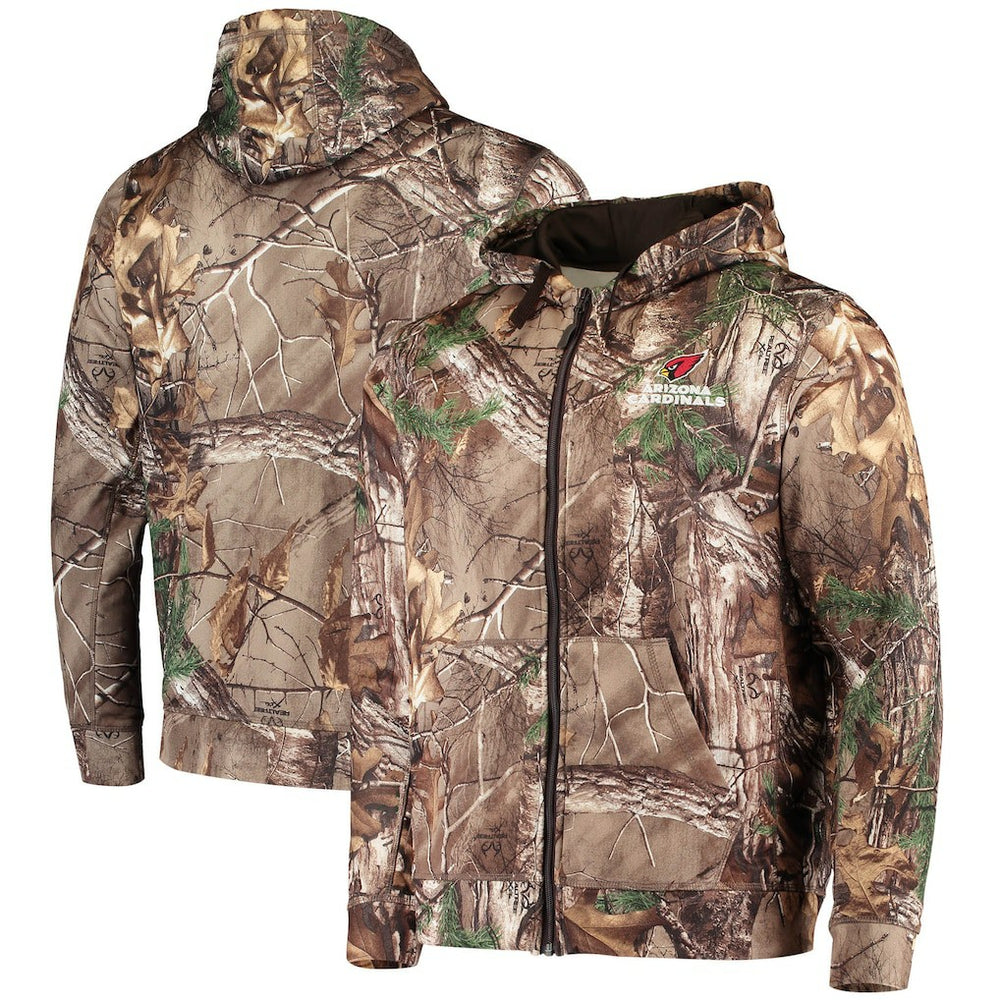 Arizona Cardinals Dunbrooke Trophy Tech Fleece Full-Zip Hoodie - Realtree Camo cheap