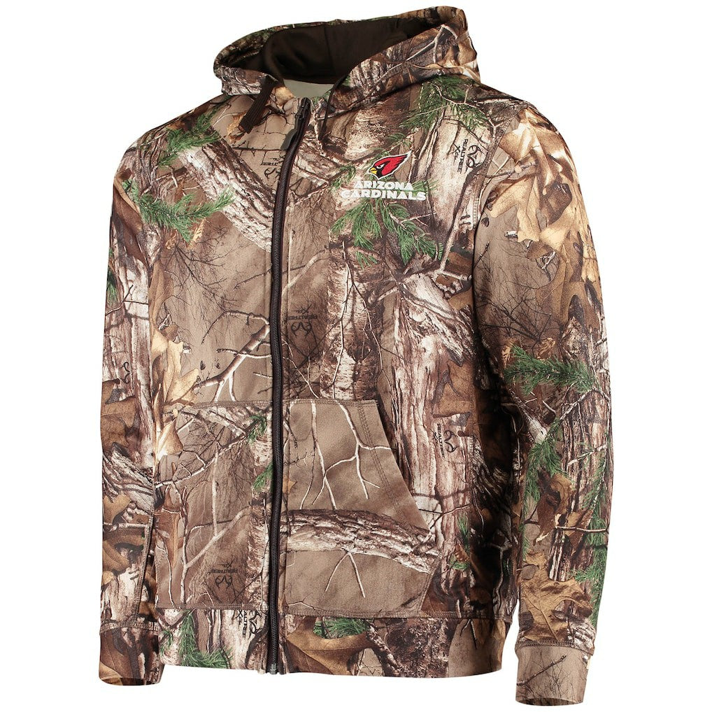 Arizona Cardinals Dunbrooke Trophy Tech Fleece Full-Zip Hoodie - Realtree Camo cheap