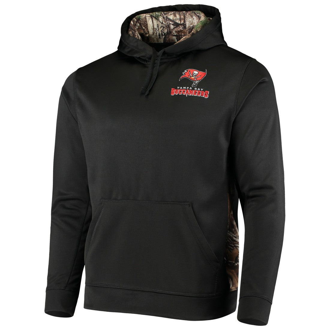 Tampa Bay Buccaneers Dunbrooke Logo Ranger Pullover Hoodie - Black/Realtree Camo on sale