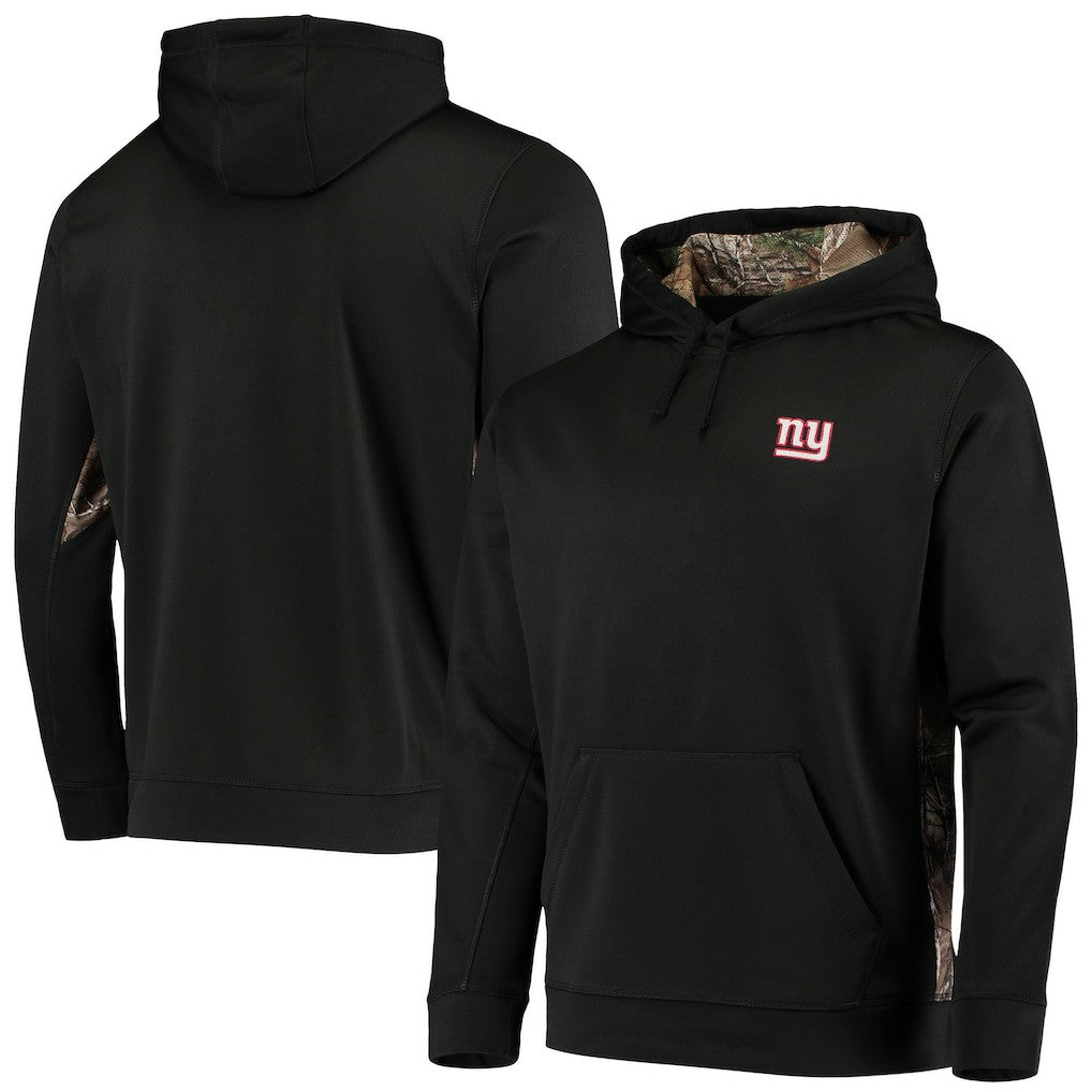 New York Giants Dunbrooke Logo Ranger Pullover Hoodie - Black/Realtree Camo discount