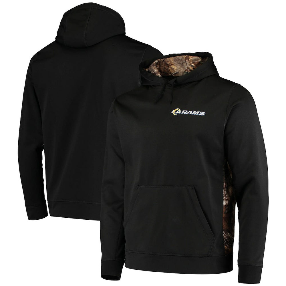Los Angeles Rams Dunbrooke Logo Ranger Pullover Hoodie - Black/Realtree Camo sale