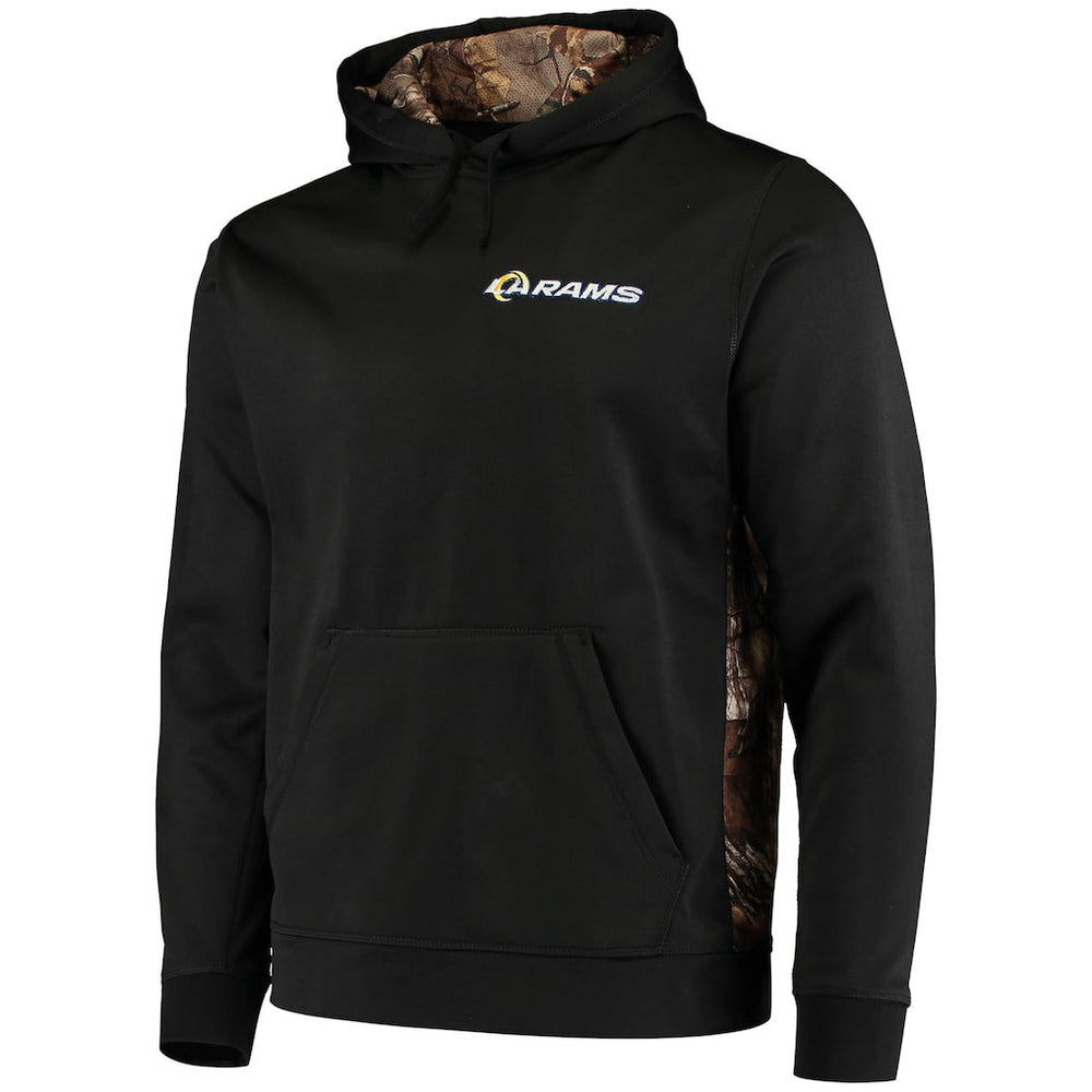 Los Angeles Rams Dunbrooke Logo Ranger Pullover Hoodie - Black/Realtree Camo sale