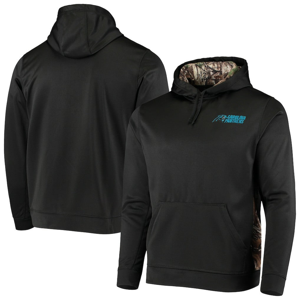 Carolina Panthers Dunbrooke Logo Ranger Pullover Hoodie - Black/Realtree Camo online