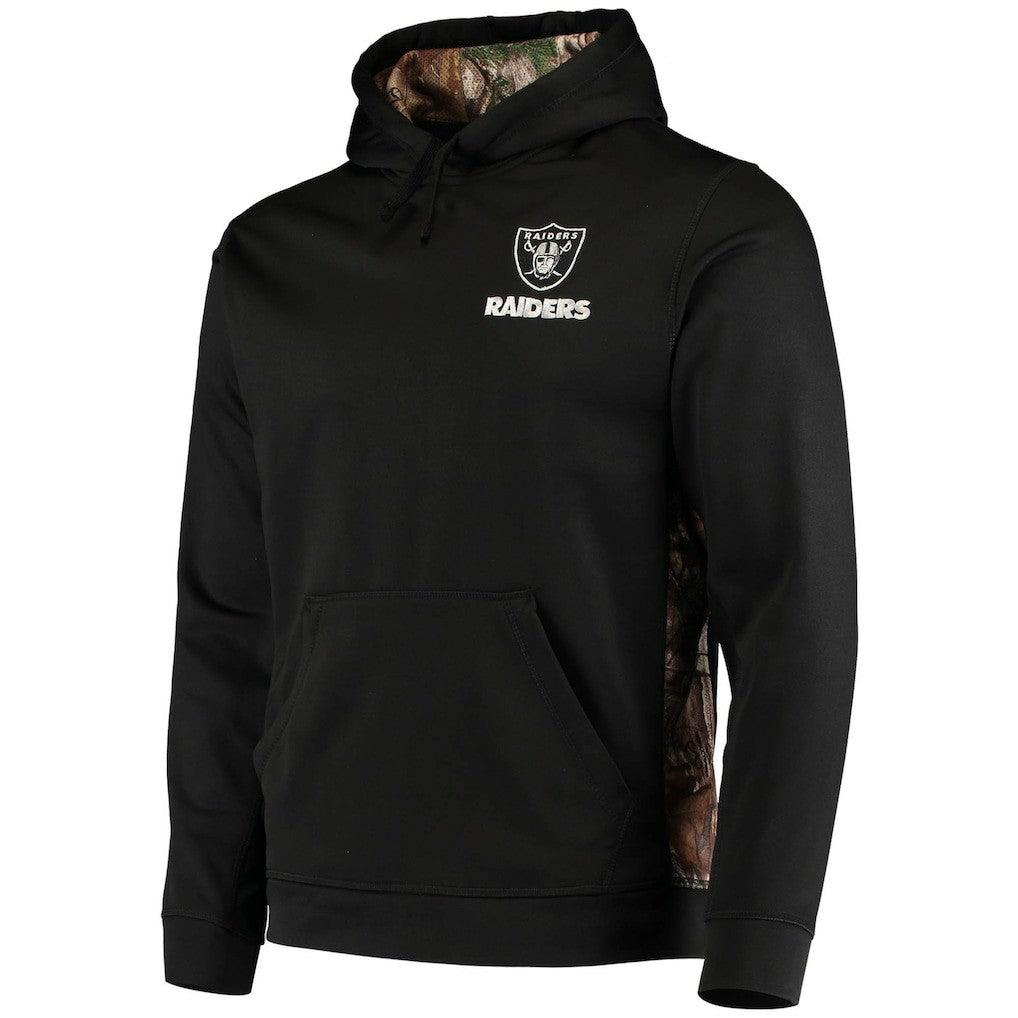 Las Vegas Raiders Dunbrooke Logo Ranger Pullover Hoodie - Black/Realtree Camo cheap