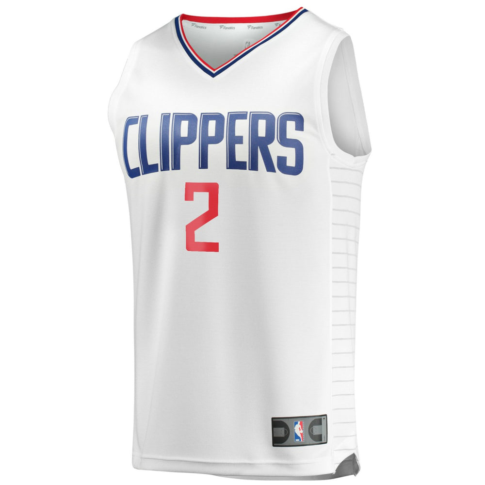 Kawhi Leonard LA Clippers Youth 2020/21 Fast Break Player Jersey - White - Association Edition shop