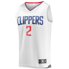 Kawhi Leonard LA Clippers Youth 2020/21 Fast Break Player Jersey - White - Association Edition shop