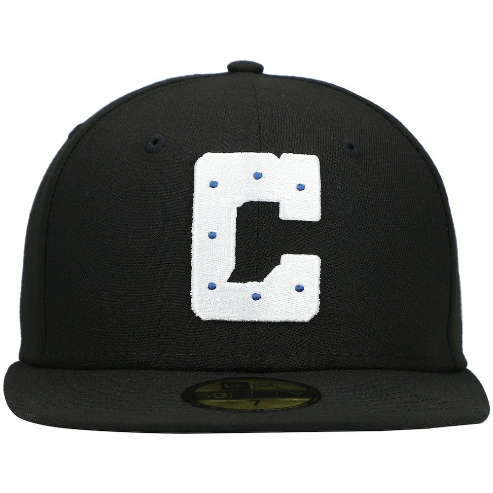 Indianapolis Colts New Era Omaha 59FIFTY Fitted Hat - Black discount