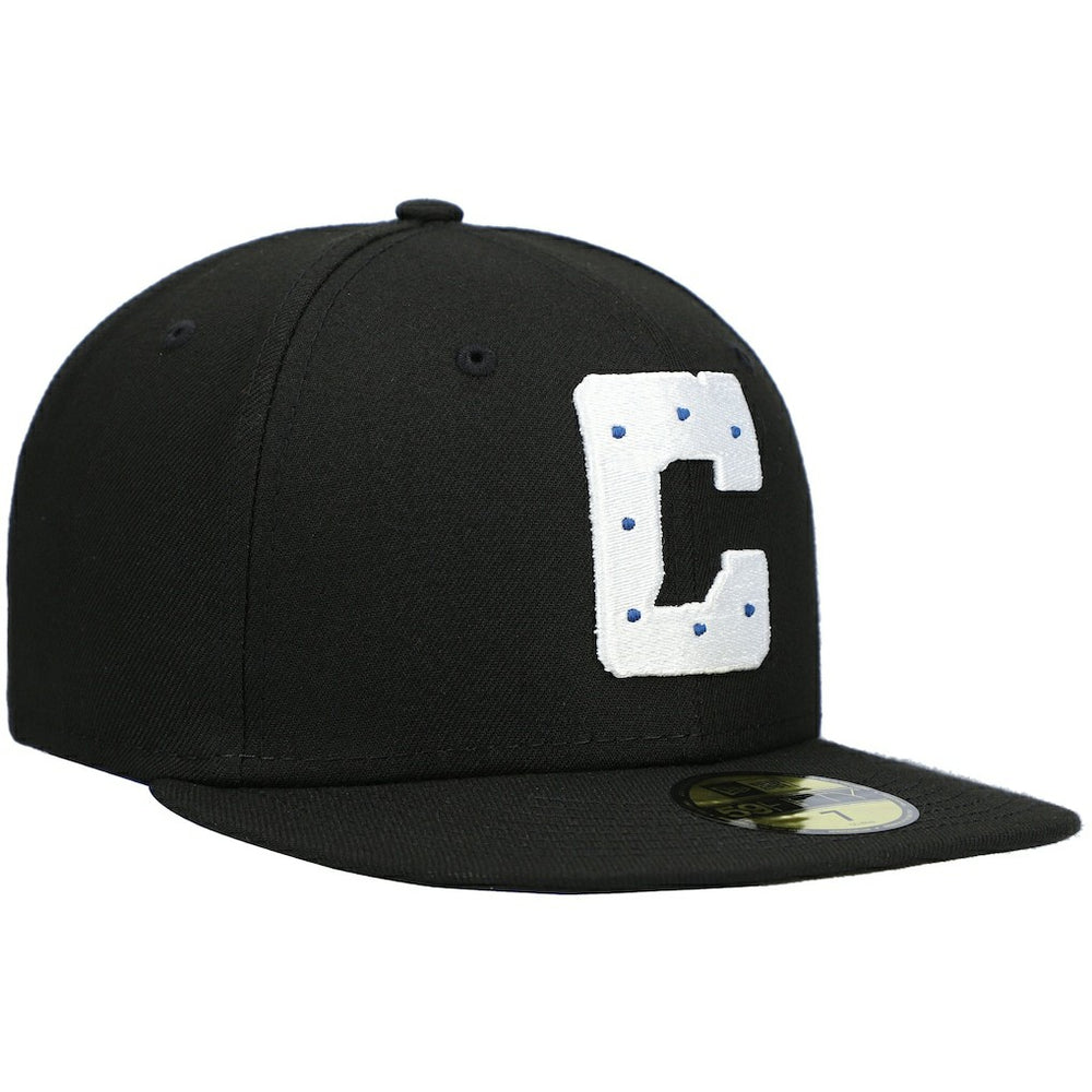 Indianapolis Colts New Era Omaha 59FIFTY Fitted Hat - Black discount