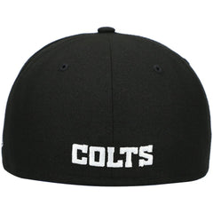 Indianapolis Colts New Era Omaha 59FIFTY Fitted Hat - Black discount