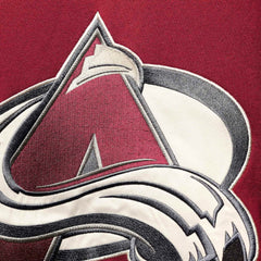 Nathan MacKinnon Colorado Avalanche '47 Player Name & Number Lacer Pullover Hoodie - Burgundy Hoodies