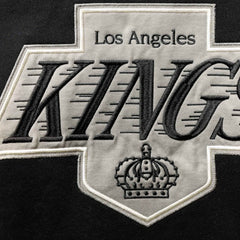 Luc Robitaille Los Angeles Kings '47 Retired Player Name & Number Lacer Pullover Hoodie - Black Hoodies
