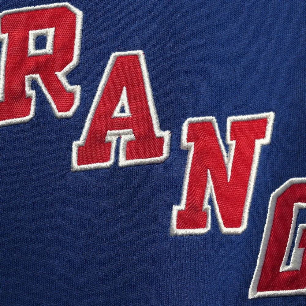 Mark Messier New York Rangers '47 Retired Player Name & Number Lacer Pullover Hoodie - Blue Hoodies