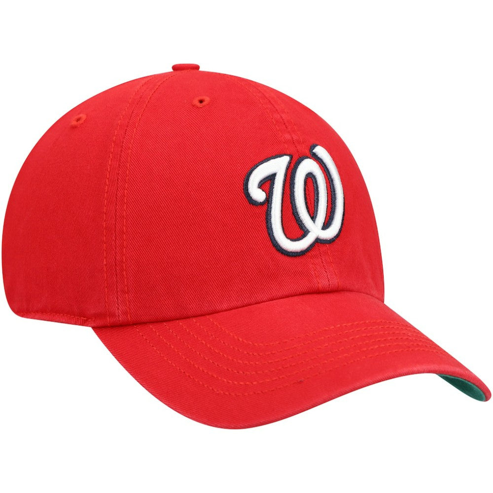 Washington Nationals Team Franchise Fitted Hat Red