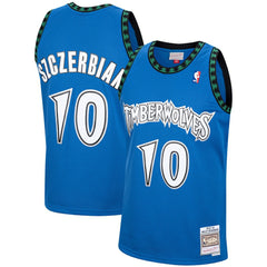 Wally Szczerbiak Minnesota Timberwolves 2003/04 Hardwood Classics Swingman Jersey - Blue outlet