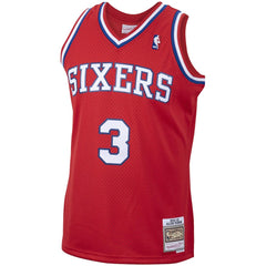 Allen Iverson Philadelphia 76ers 2002/03 Hardwood Classics Swingman Jersey - Red online