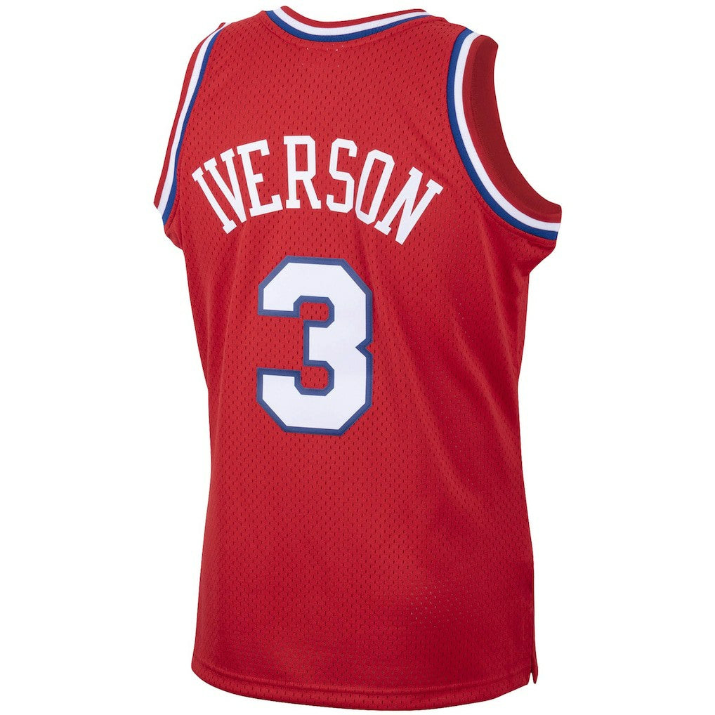 Allen Iverson Philadelphia 76ers 2002/03 Hardwood Classics Swingman Jersey - Red online