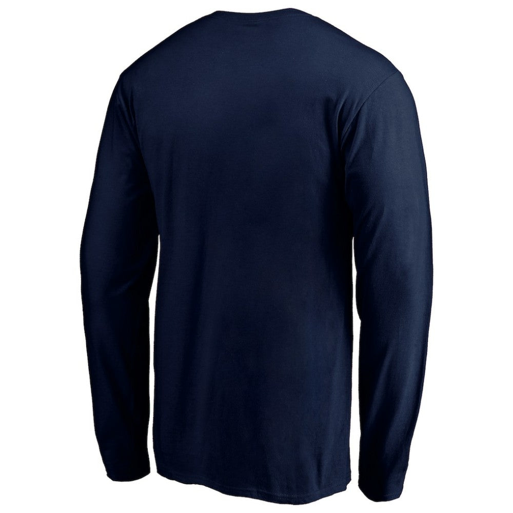 Men's Navy Detroit Tigers Team Heart & Soul Long Sleeve T-Shirt