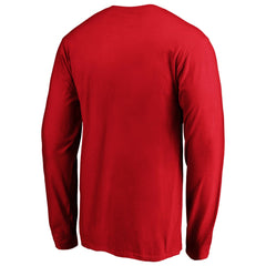 Men's Red Philadelphia Phillies Team Heart & Soul Long Sleeve T-Shirt