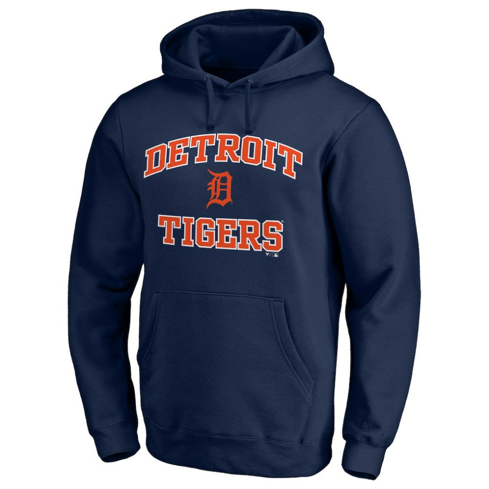 Detroit Tigers Heart & Soul Pullover Hoodie Navy