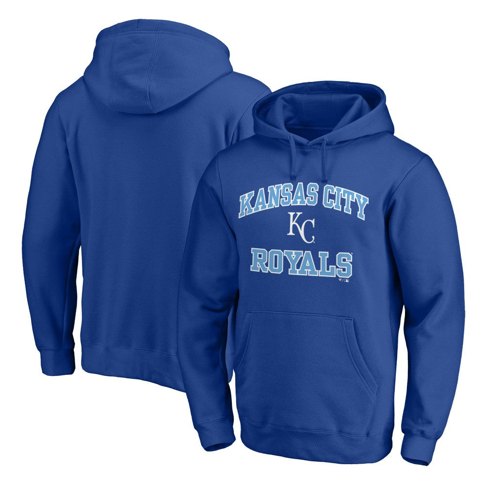 Kansas City Royals Heart & Soul Pullover Hoodie Royal