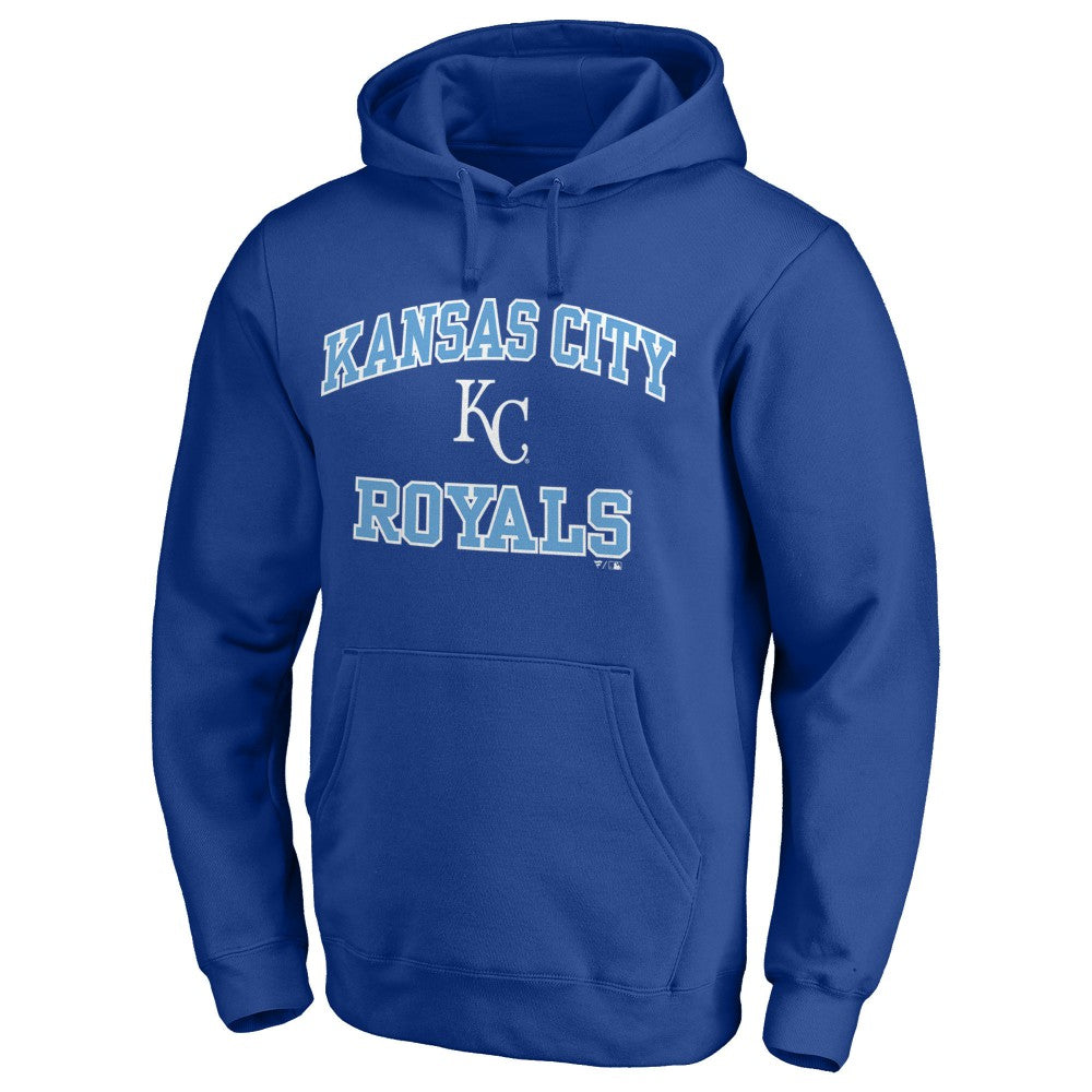 Kansas City Royals Heart & Soul Pullover Hoodie Royal