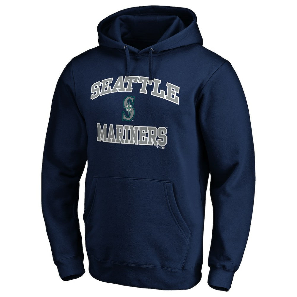 Seattle Mariners Heart & Soul Pullover Hoodie Navy