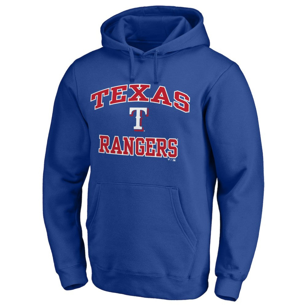 Texas Rangers Heart & Soul Pullover Hoodie Royal