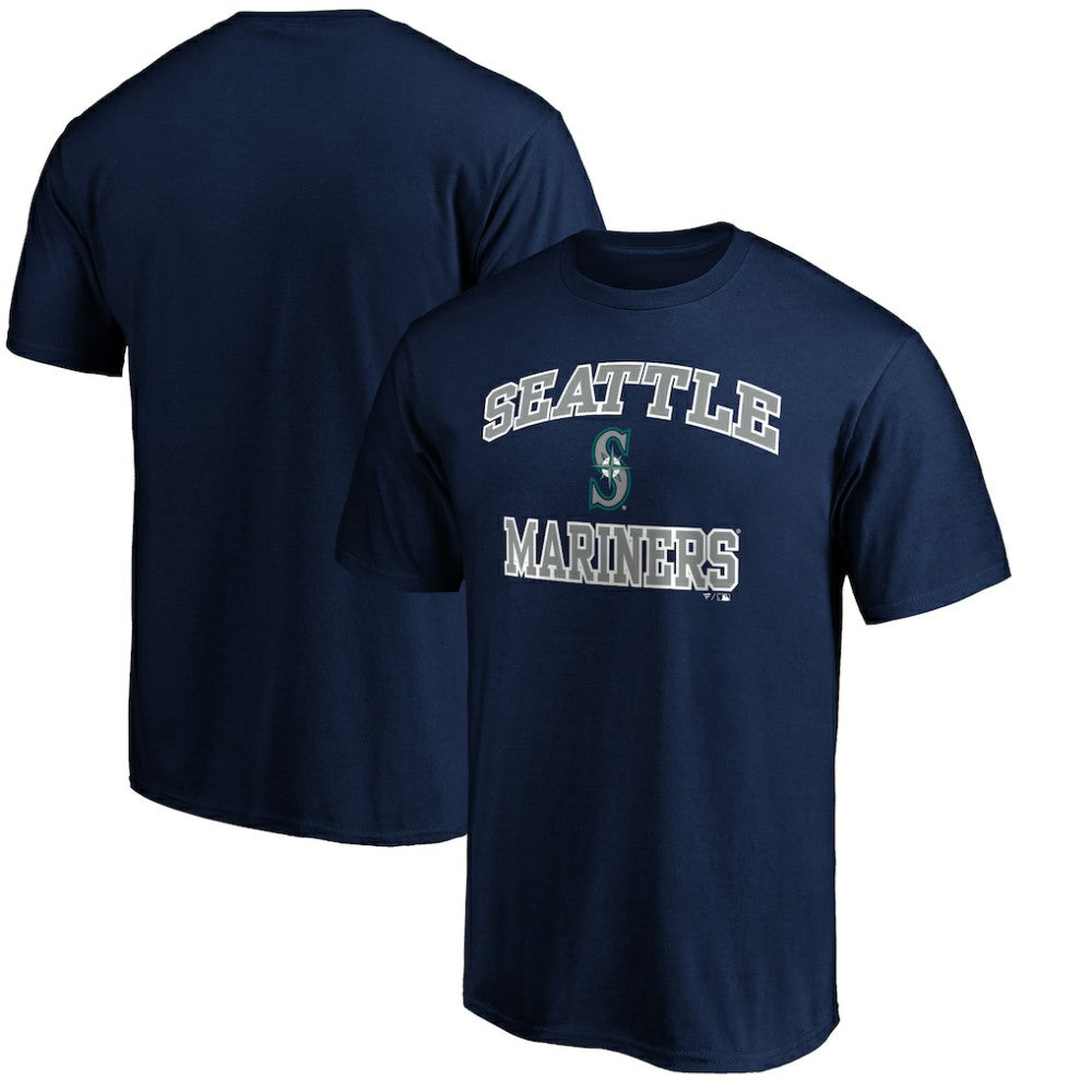 Seattle Mariners MTO Label Heart & Soul T-Shirt Navy