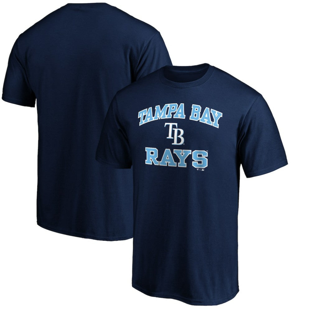 Tampa Bay Rays MTO Label Heart & Soul T-Shirt Navy