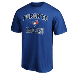 Toronto Blue Jays MTO Label Heart & Soul T-Shirt Royal