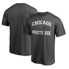 Chicago White Sox MTO Label Heart & Soul T-Shirt Heather Charcoal