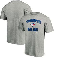 Toronto Blue Jays MTO Label Heart & Soul T-Shirt Heather Gray