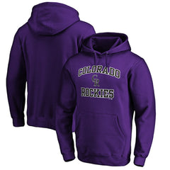 Colorado Rockies Heart & Soul Pullover Hoodie Purple