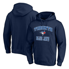 Toronto Blue Jays MTO Label Heart & Soul Pullover Hoodie Navy