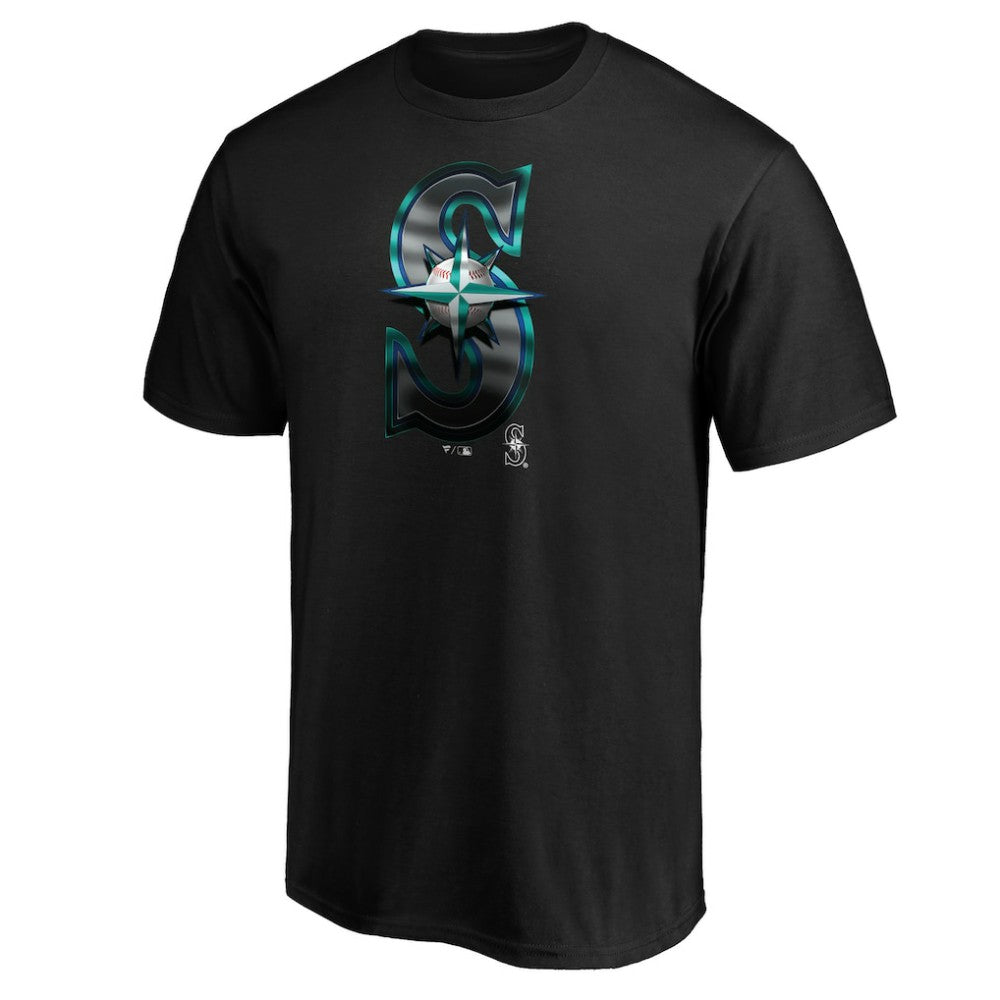 Seattle Mariners Midnight Mascot T-Shirt Black