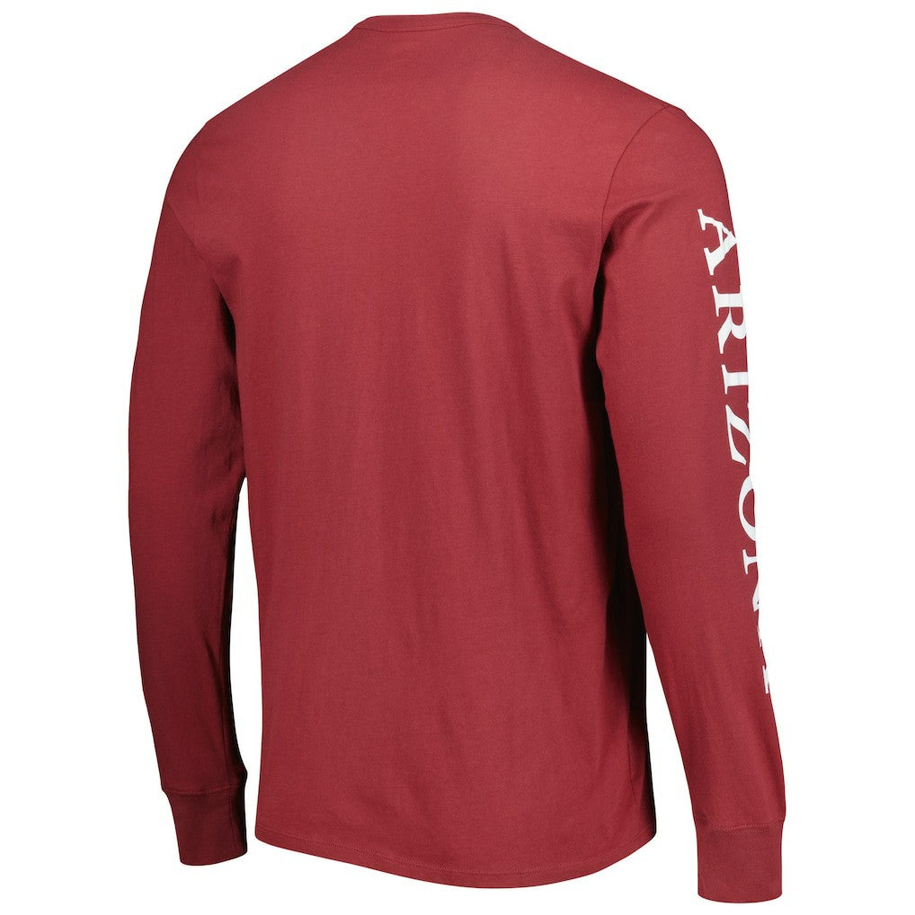Arizona Cardinals '47 Triple Threat Franklin Long Sleeve T-Shirt - Cardinal on sale