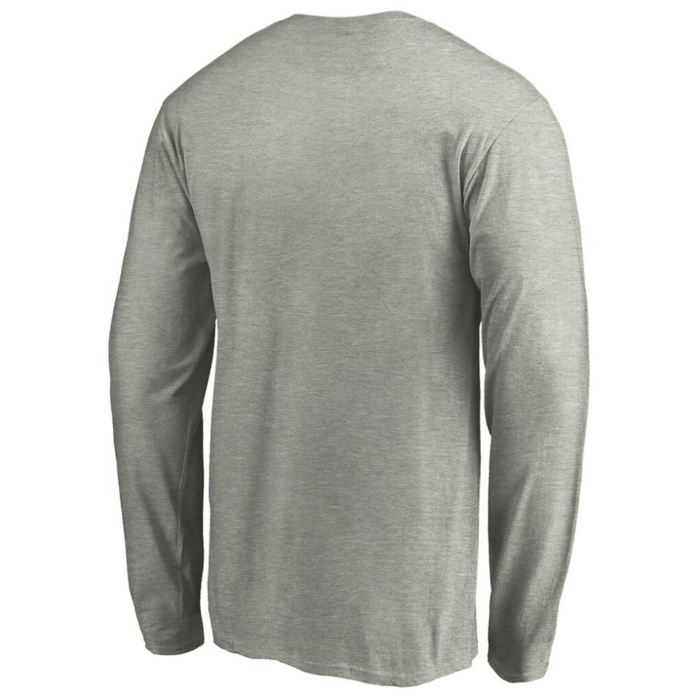Athletics Official Team Logo Long Sleeve T-Shirt Heather Gray
