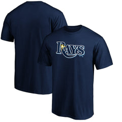 Tampa Bay Rays Official Wordmark Team T-Shirt Navy