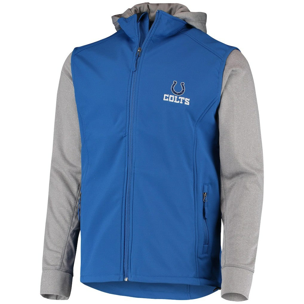 Indianapolis Colts Dunbrooke Alpha Full-Zip Jacket - Royal/Gray cheap