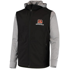 Cincinnati Bengals Dunbrooke Alpha Full-Zip Jacket - Black/Gray on sale