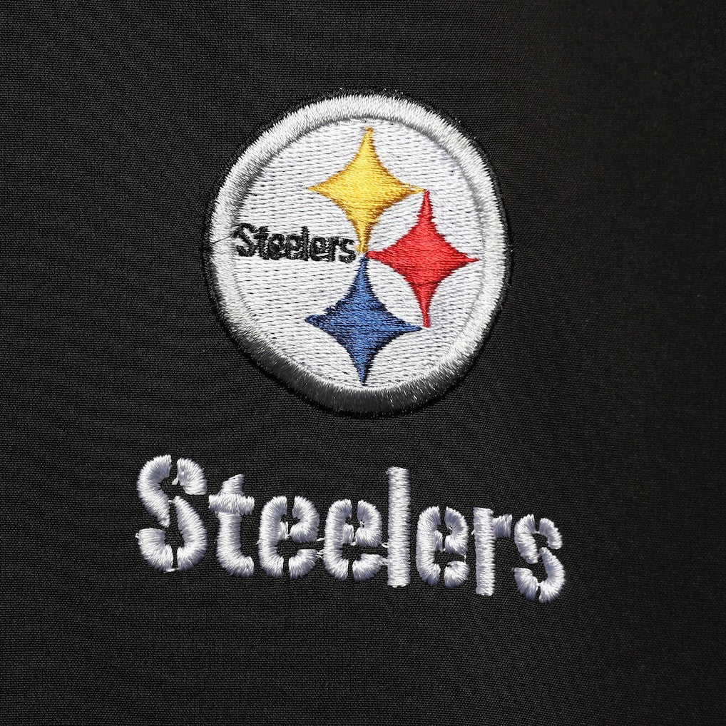 Pittsburgh Steelers Dunbrooke Alpha Full-Zip Jacket - Black/Gray on sale