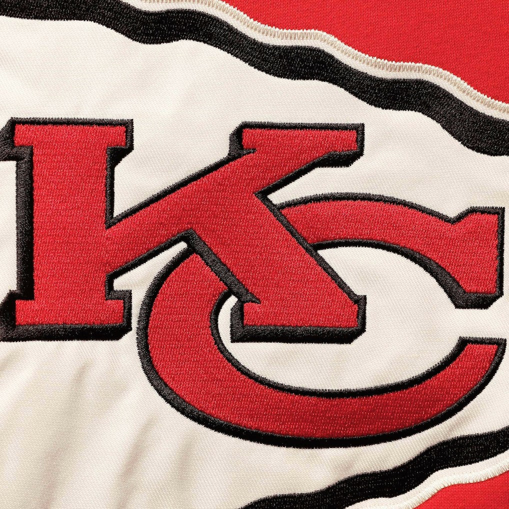 Kansas City Chiefs '47 Lacer V-Neck Pullover Hoodie - Red/Gold online