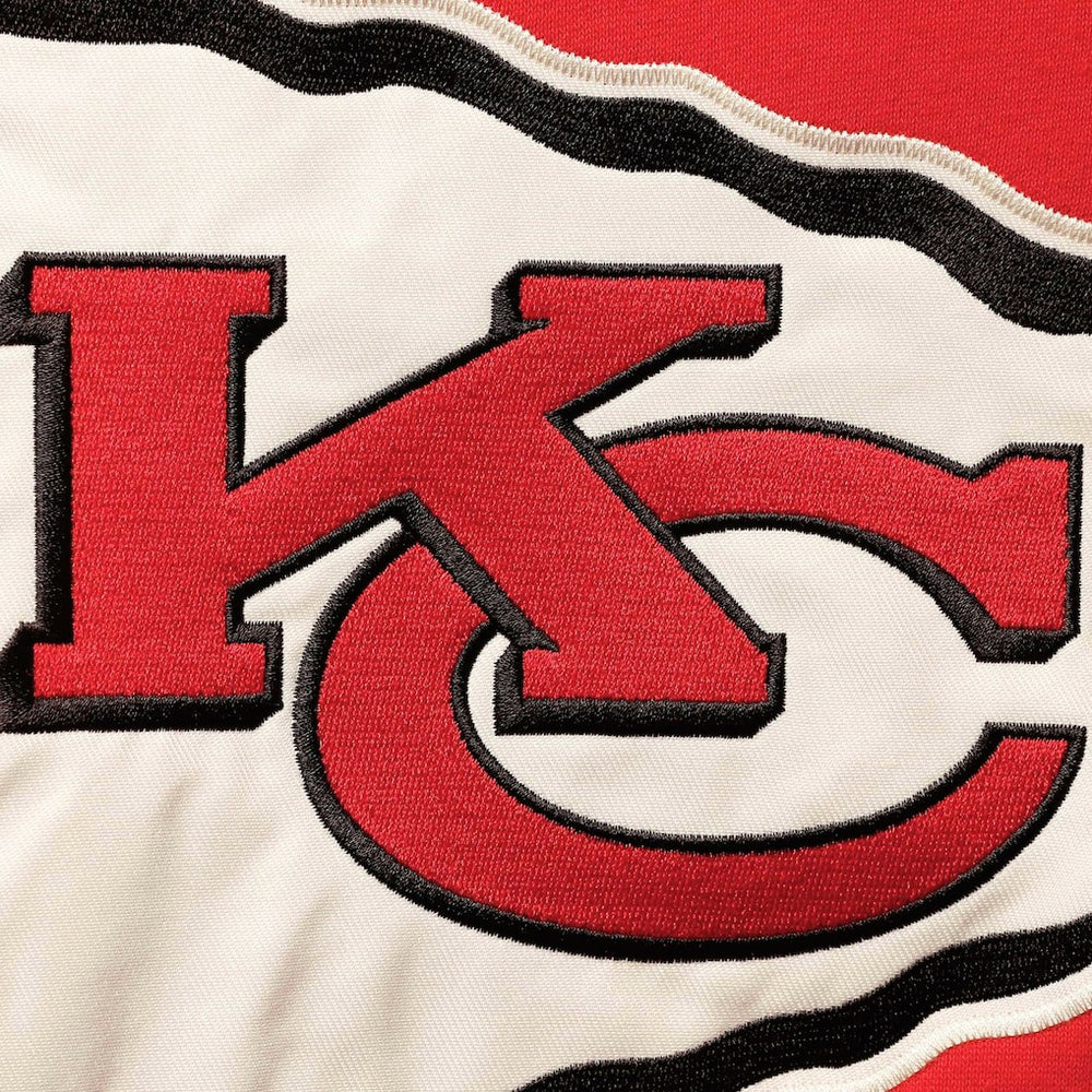 Kansas City Chiefs '47 Lacer V-Neck Pullover Hoodie - Red/Gold online